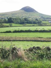 Slemish, County Antrim, where Patrick is said to have worked as a herdsman while a slave.